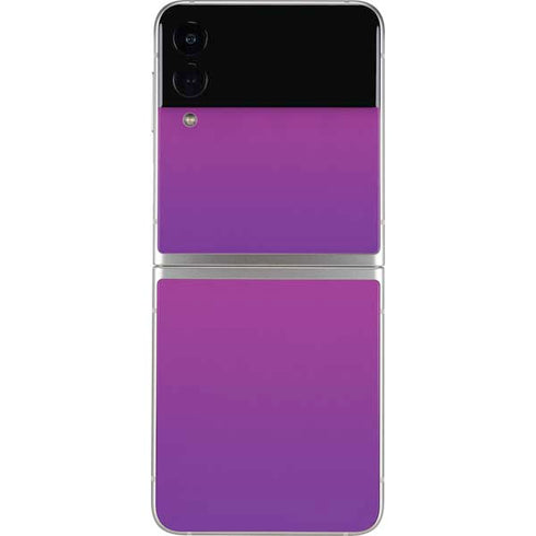 Purple Ombre Galaxy Z Flip4 5G Skin